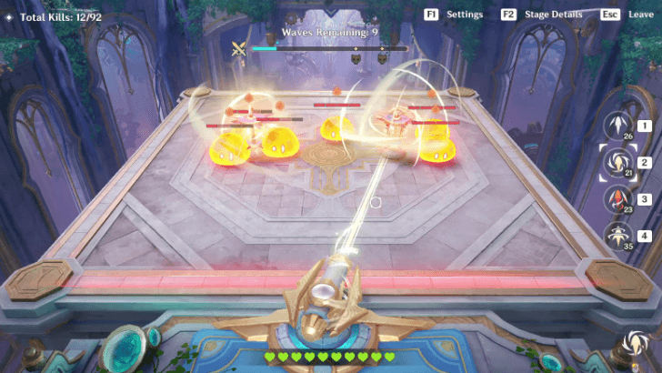 Genshin - Group enemies at the Spike Towers