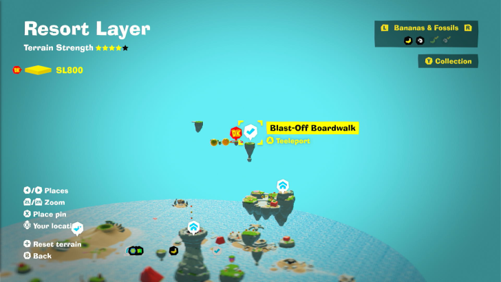 Blast-Off Boardwalk Checkpoint Map Location