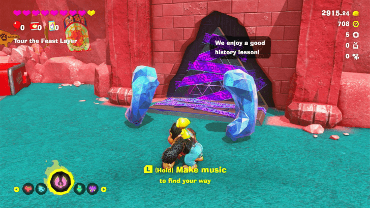 Feast Layer Challenge Course 4 Challenge Course Ruin Overworld Location