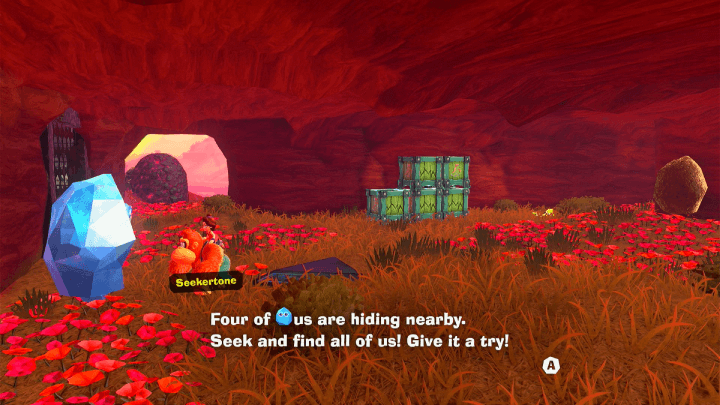 Canyon Hide-and-Seek Banandium Gem Overworld Location