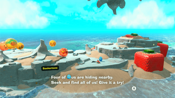 Resort Hide-and-Seek Banandium Gem Overworld Location