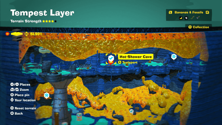 Hot-Shower Cave Checkpoint Map Location