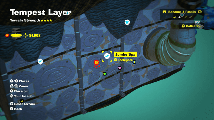 Jumbo Spa Checkpoint Map Location