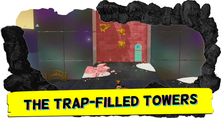 TThe Trap-Filled Towers Guide and Banana Locations