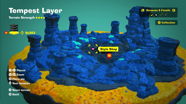 Stormy Station Sinkhole Style Shop Map Location