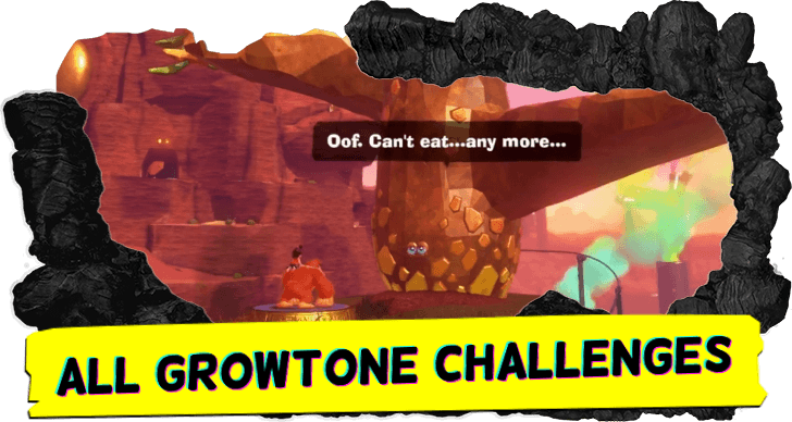 Donkey Kong Bananza All Growtone Challenges
