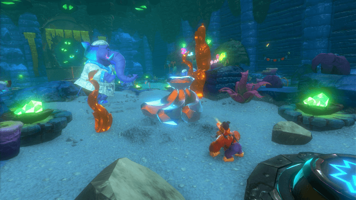 Trunk-Dunk Hot Springs Checkpoint Overworld Location