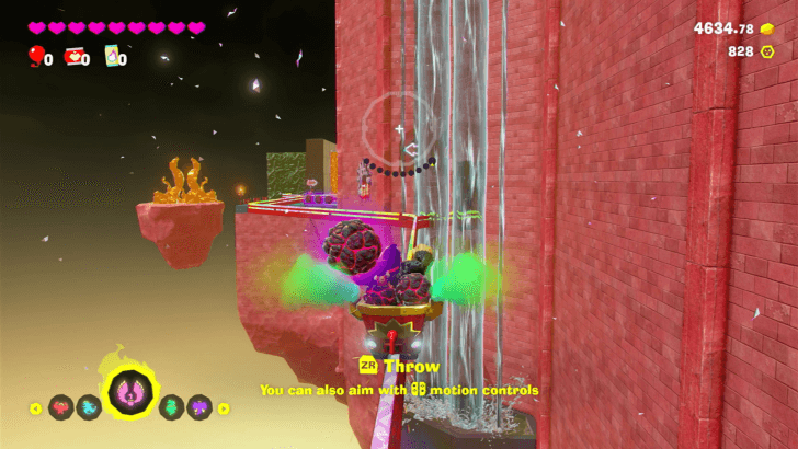 Hit the Arrow by the Waterfall