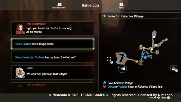 Age of Calamity DLC 2 - Battle for Kakariko Village Hylian Captain