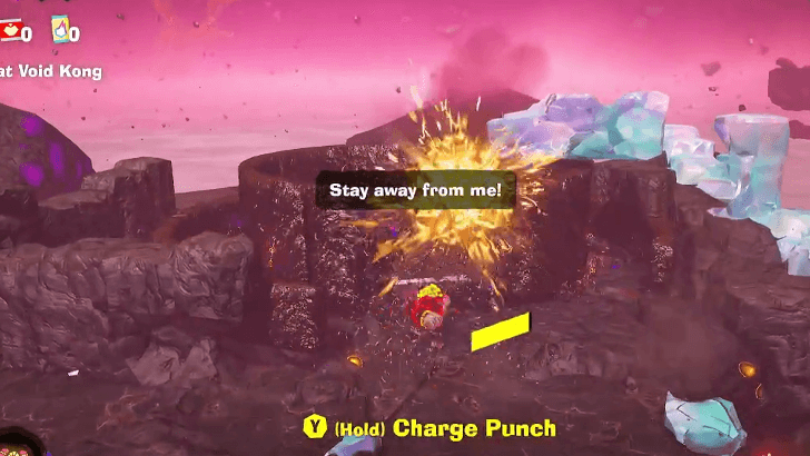 Kong Form to break walls