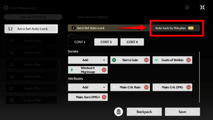 Echo Management - Activate Plan