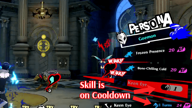 P5 Phantom X - Yusuke Keen Eye 1 Turn Cooldown