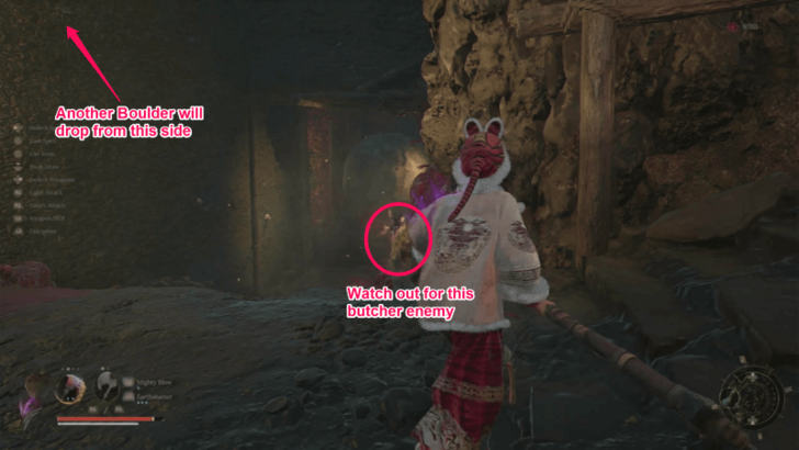 Going Through the Boulder Area