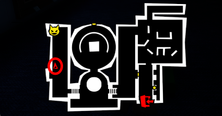 Persona 5 2-2 Treasure Key Map Location