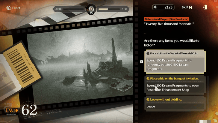 Wuthering Waves Choose to Save Dream Fragments