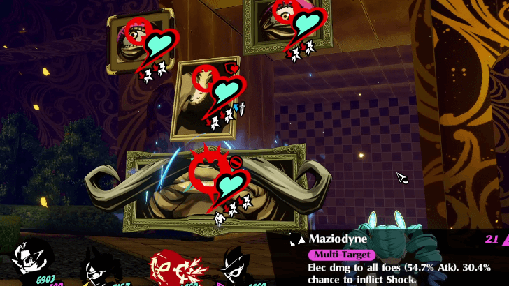 P5 Phantom X - Dvesha (Shadow Madarame) - Defeat the Nose first