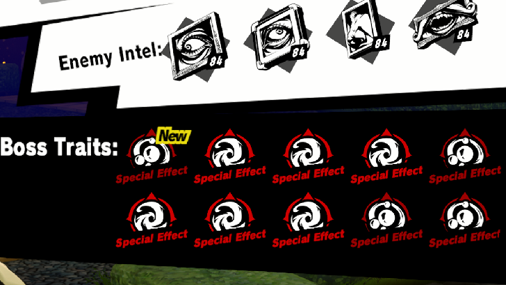 P5 Phantom X - Dvesha (Shadow Madarame) - Special Effects Based on Distortion Level