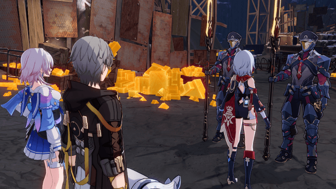 Honkai Star Rail - Approach the IPC Workers