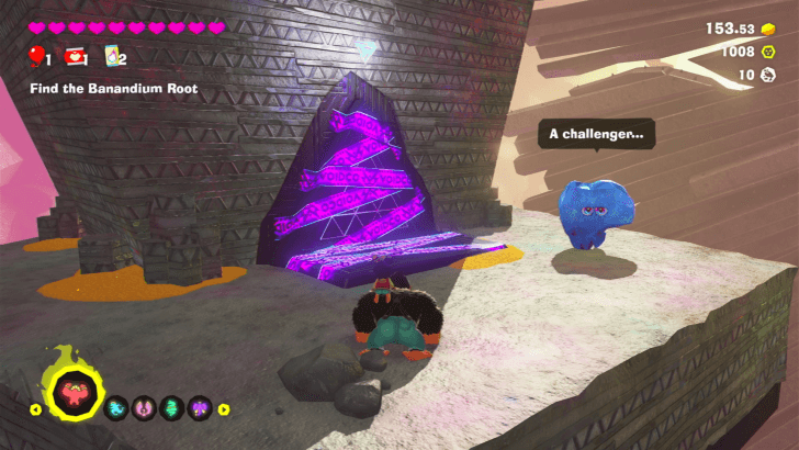 Forbidden Layer Challenge Course 2 Challenge Course Ruin Overworld Location