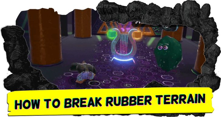Donkey Kong Bonanza - How to Break Rubber Terrain