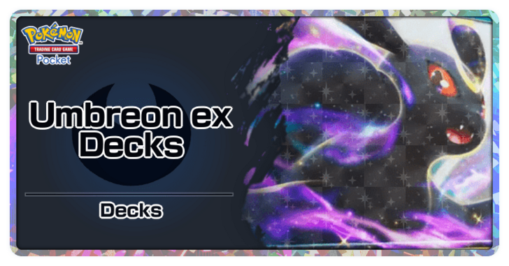 Pokemon TGC Pocket - Umbreon ex Best Deck Build and How to Play
