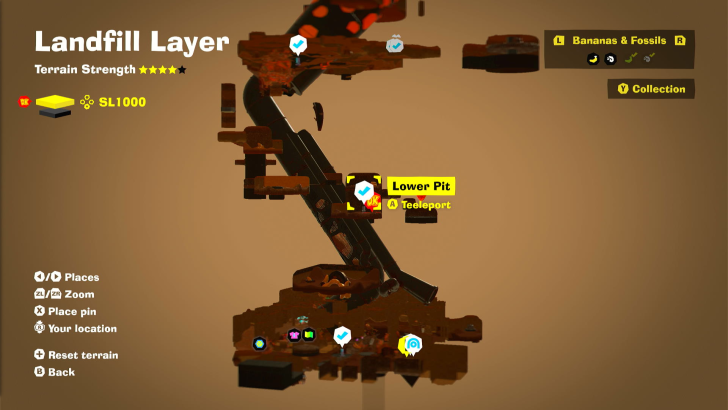 Lower Pit Checkpoint Checkpoint Map Location