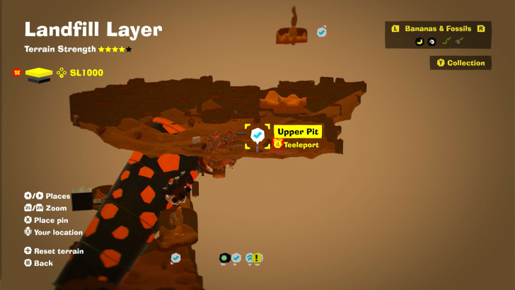 Upper Pit Checkpoint Checkpoint Map Location