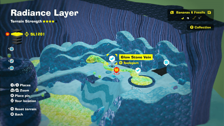 Glow Stone Vein Checkpoint Checkpoint Map Location