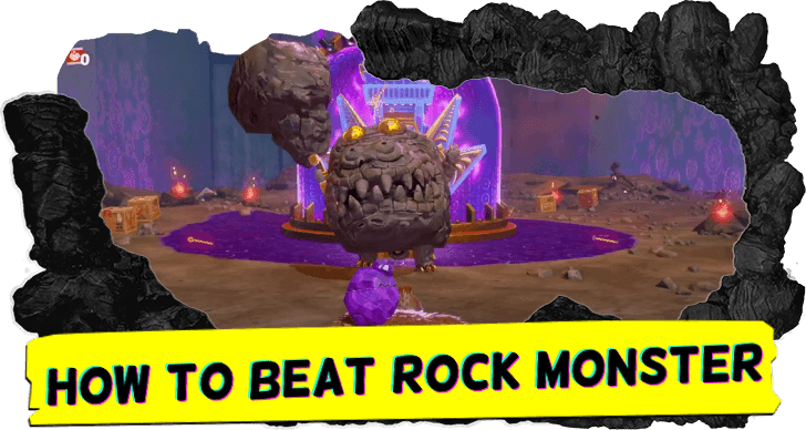Donkey Kong Bananza How to Beat Rock Monster