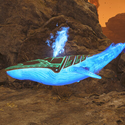 Blue Flamefete Spirit