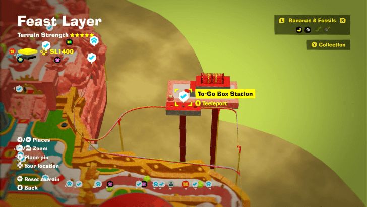 To-Go Box Station Checkpoint Checkpoint Map Location