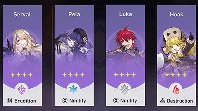 Honkai Star Rail - Aetherium Wars Free 4-Star Selector