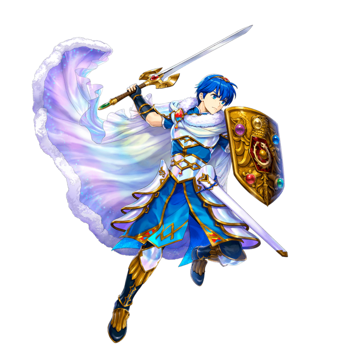 alt:Resplendent Legendary Marth Portrait 2