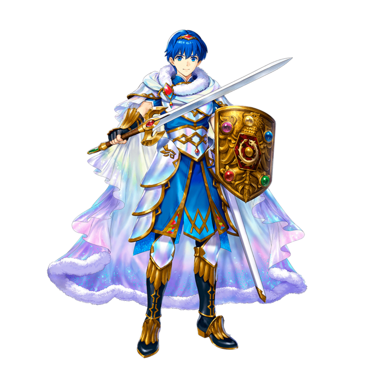 Resplendent Legendary Marth Portrait 1