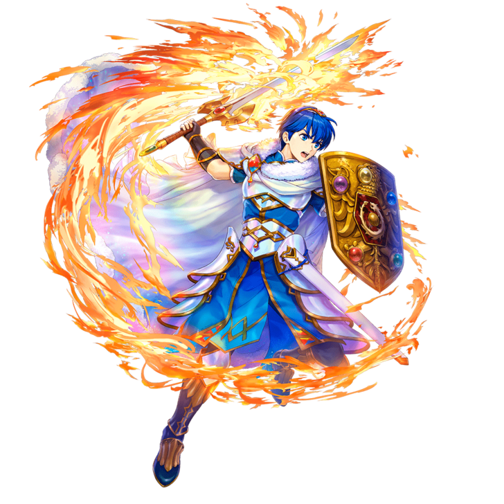 alt:Resplendent Legendary Marth Portrait 3