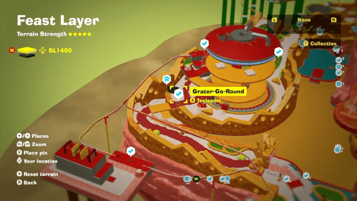 Grater-Go-Round Checkpoint Checkpoint Map Location