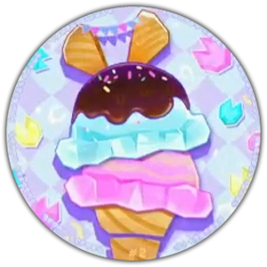 Freezer Layer: Chocolava Lake Music Disc