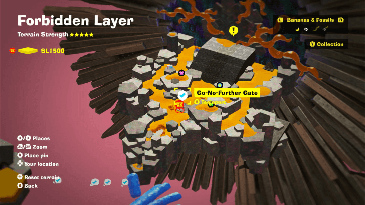 Go-No-Further Gate Checkpoint Map Location