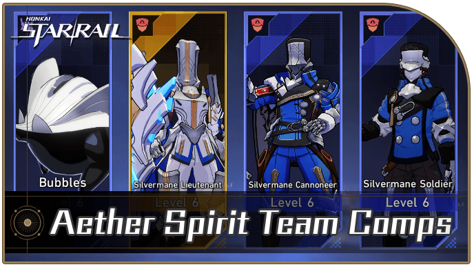 Honkai Star Rail - Best Aether Spirit Team Comps in Aetherium Wars