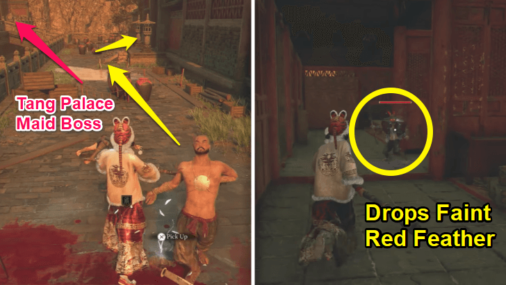 Lotus Pond - Faint Red Feather 20