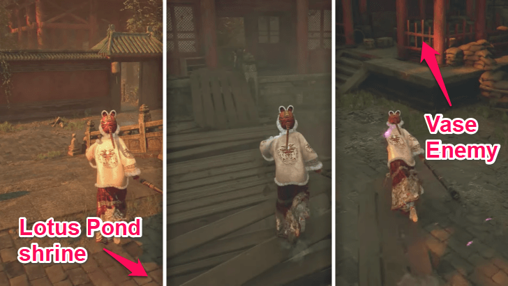 Lotus Pond - Faint Red Feather 22