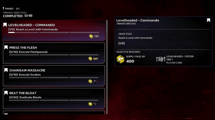 Killing Floor 3 -Primary Objectives