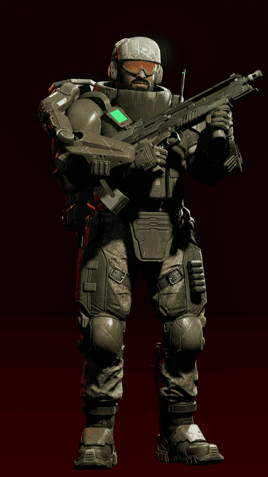 Killing Floor 3 Militarized Uniform - Imran