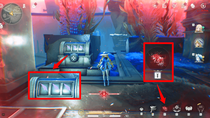 Wilting Reverberation - Triptych Chest