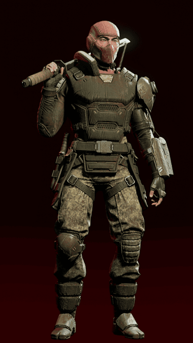 Killing Floor 3 Militarized Uniform - Nakata