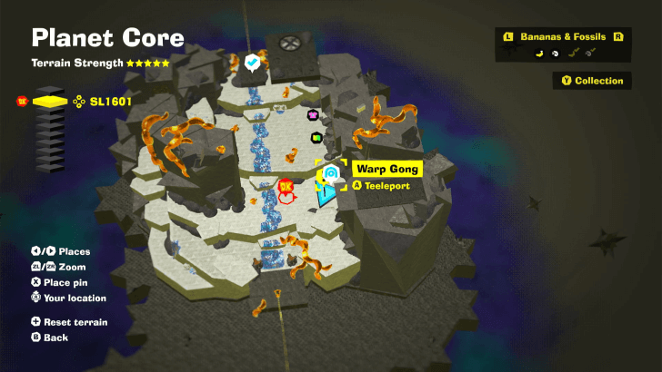 Fractone Fort Warp Gong Map Location