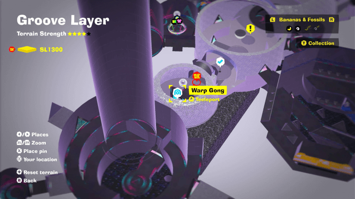 Disco Hall Warp Gong Map Location