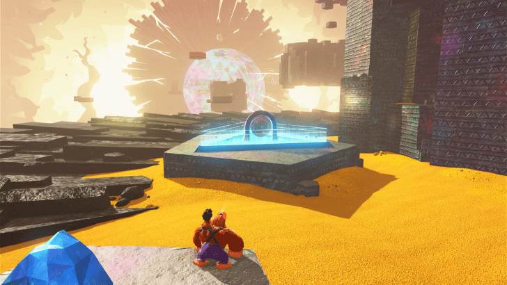 Do-Not-Enter Depths Warp Gong Warp Gong Overworld Location