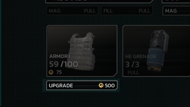 Killing Floor 3 - Select the Upgrade Button