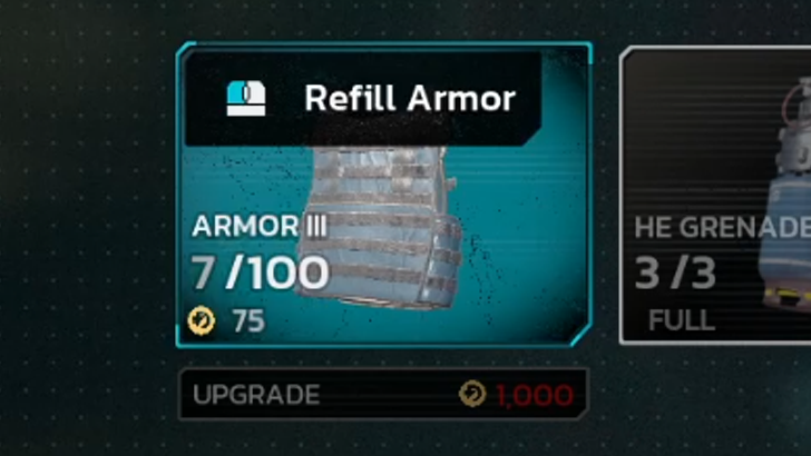 Killing Floor 3 - Refill Armor